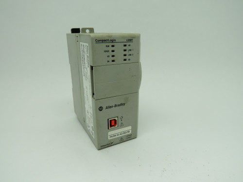 Allen-Bradley 1769-L33ER CompactLogix 2 MB ENet Controller Ser A F/W 1.002 USED