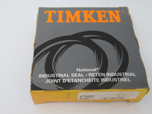 Timken 472082 National Oil Seal 2.880"OD 2.000"ID 0.375"W NEW