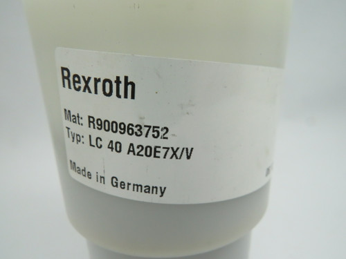 Rexroth R900963752 Logic Cartridge Valve LC 40 A20E7X/V NEW