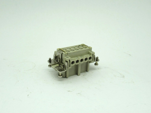 Ilme CNEF-10-T Female HDC Insert 10-Position 16A 500V USED