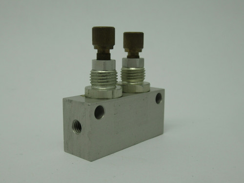 Festo 152611 GR-M5x2-B One-Way Flow Control Valve M5 Connection 0.5-10bar USED