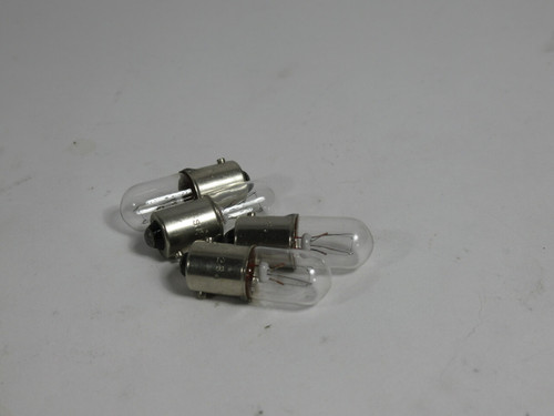 Sylvania SLI1828 Standard Miniature Bulb 0.05A 38V BA9s Base Lot Of 4 NOP