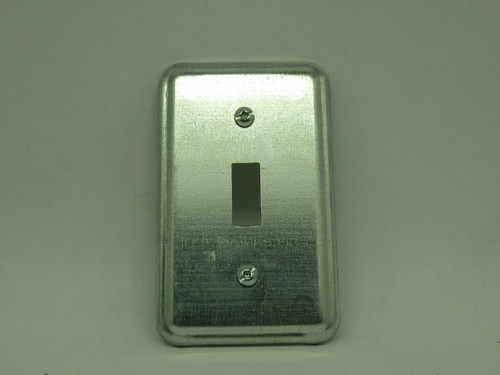 Iberville Thomas & Betts BC11-C-5 Box Cover For Toggle Switch 4" x 2-3/8" NOP