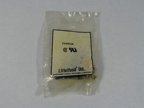 Littelfuse 344012A Indicating Panel Mount 3AG 3AB Fuse Holder Amber NWB