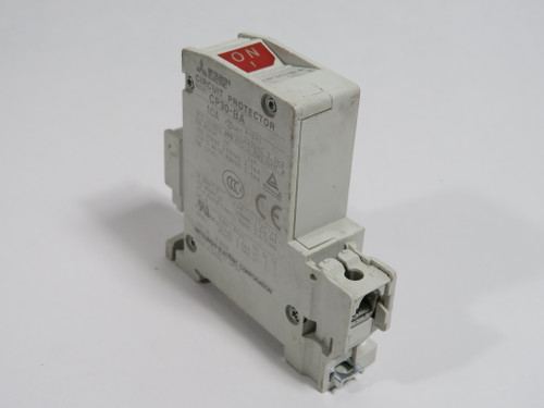 Mitsubishi CP30-BA-1P-1-M-10A Circuit Protector 10A 230VAC 60VDC 1-Pole USED