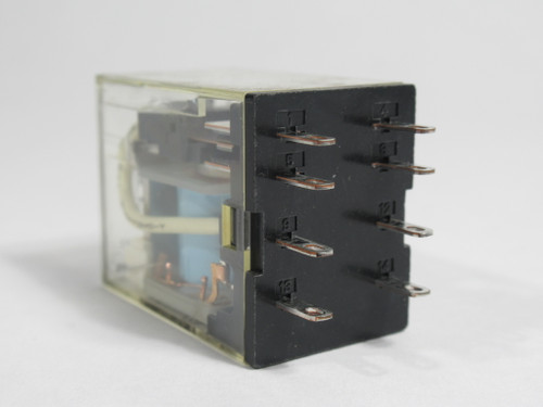 Omron MY2N-D2DC24 Plug-In Relay 24VDC 10A 8-Blade 250VAC 30VDC USED
