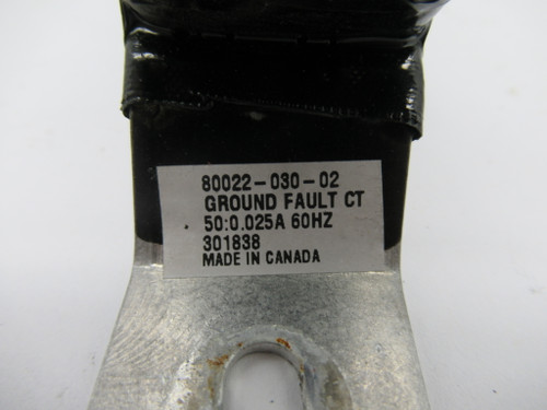 Allen-Bradley 80022-030-02 Current Transformer 50:0 .025A 60Hz USED