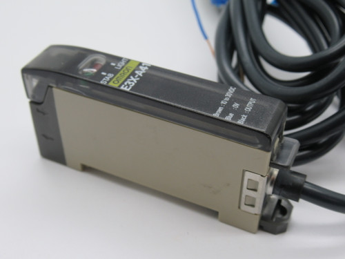 Omron E3X-A41 Fiber Amplifier with Adjuster 10-30VDC 35mA PNP NOP