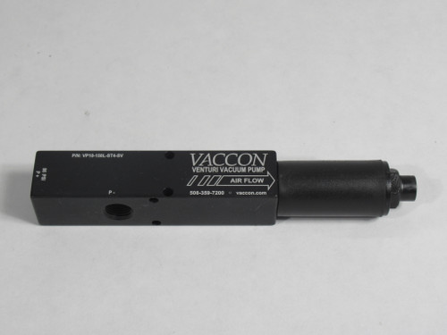 Vaccon VP10-150L-ST4-SV Vacuum Pump 1/4"NPT 150Flow 86PSI USED