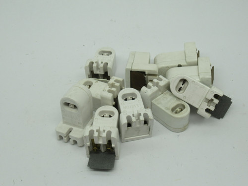 Leviton 465 High Output Fluorescent Lamp Holder 660W 600VAC Lot Of 10 USED