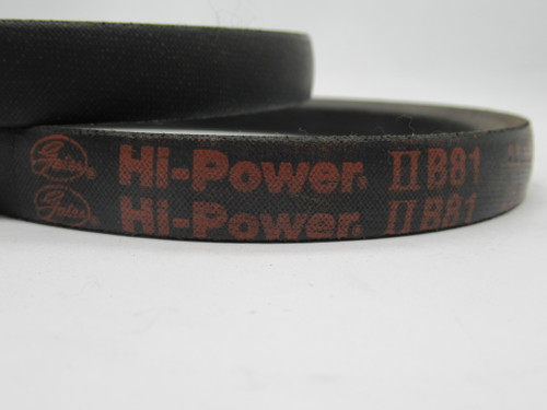 Gates B81 Hi-Power V-Belt 84"L 21/32"W 13/32"Thick NOP