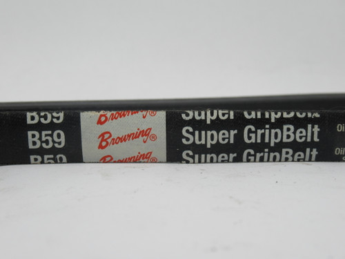 Browning B59 V-Belt 62"L 21/32"W 7/16"Thick NEW