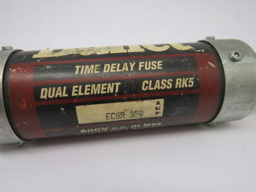 Bullet ECSR350 Time Delay Fuse Dual Element 350Amp 600V USED