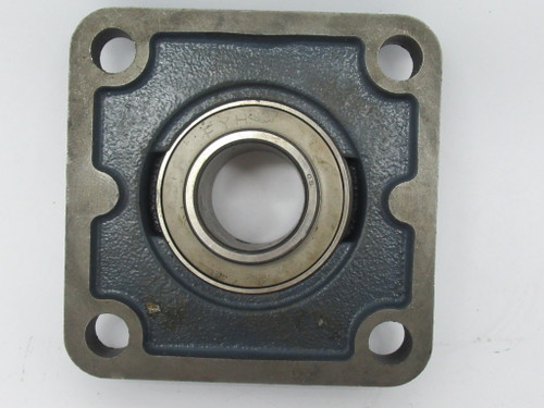 FYH UCF206-20 Square Flange Block Bearing 1-1/4"ID 4 Bolt Cast Iron F205E USED