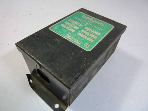 Bellows B341-001 Transformer 10VA Pri 115V Sec 10.8V 60Hz USED