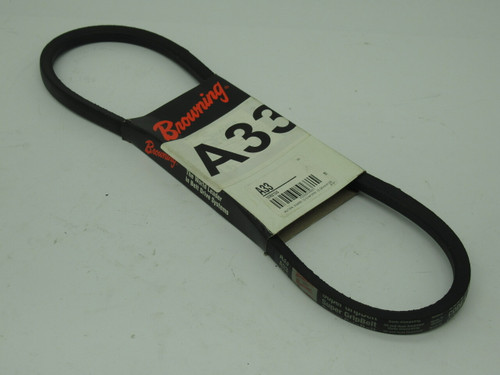 Browning A33 Classic V-Belt 35.2"L 1/2"W 5/16"Thick NEW