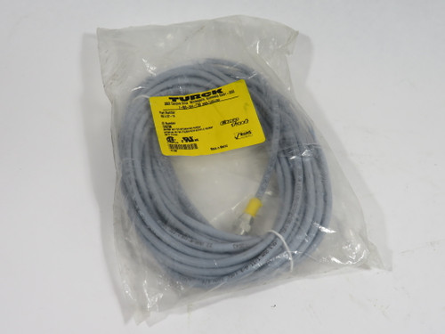 Turck RK4.5T-10 Actuator and Sensor Cable 5-Conductor 22AWG 10m Length NWB