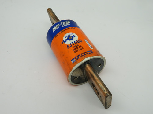 Ferraz Shawmut AJT600 Amp-Trap Time Delay Smart Spot Fuse 600A 600V USED