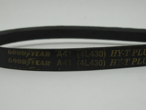 Goodyear A41 Classic V-Belt 43.08"L 1/2"W 5/16"Thick (4L430) NEW