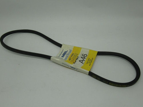 MBL A46 Classic V-Belt 48"L 1/2"W 5/16"Thick 13x1168mm NEW