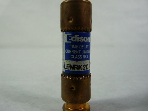 Edison LENRK20 Time Delay Fuse 20A 250V USED