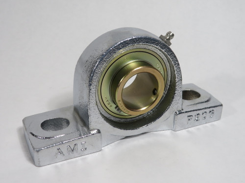 AMI UCP206-19NPMZ2 Pillow Block Bearing 1-3/16" ID 2-Bolt SHELF WEAR NEW