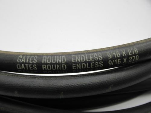 Gates 88203471 9/16X270 Endless Round Belt 274”L 0.56”W 0.55”Thick NOP