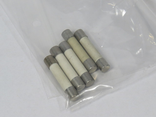 Bussmann ABC-3 Fast-Blow Ceramic Fuse 3A 250V Lot of 5 USED
