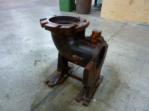 ABS Pumps 6   Discharge Pedestal for Submersible Pump USED