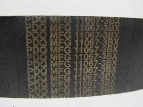 PDQ 11067-3BX Cogged Banded V-Belt 68.8" Pitch Length 2.25" Width NOP