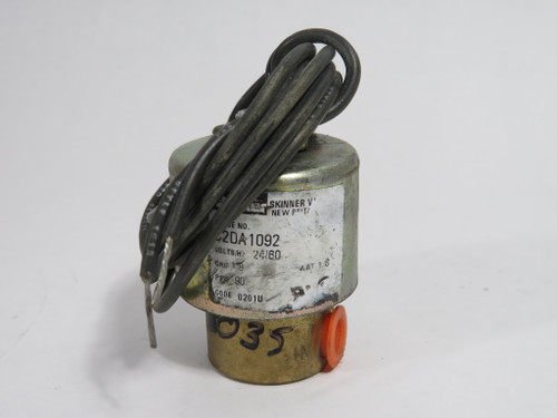 Parker Skinner C2DA1092 Solenoid Valve 24V 60Hz 90psi 1/8" NPT COSMETIC DMG USED
