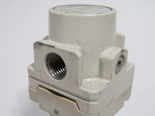 SMC AR20-N02-Z-A-X406 Pressure Regulator 7-60psi 1/4" NPT USED