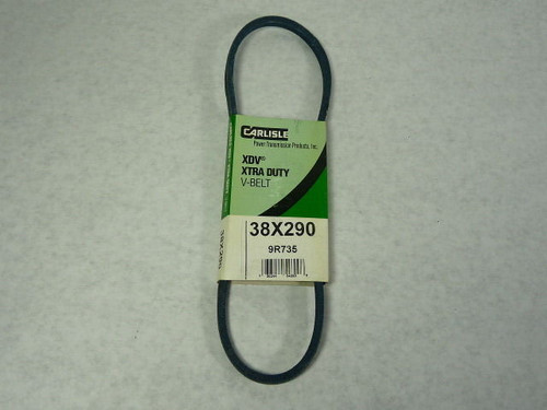 Carlisle 38X290 XDV Xtra Duty V-Belt 29”L 3/8”W NEW