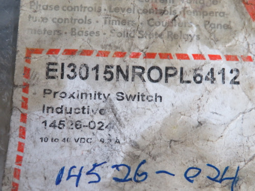 Carlo Gavazzi EI3015NROPL6412 Proximity Switch 10-40VDC BAG DAMAGE NWB