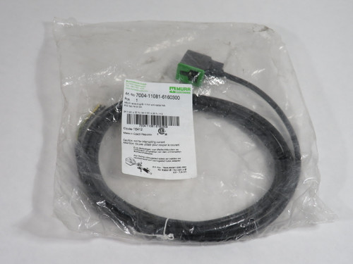 Murrelektronik 7004-11081-6160300 MSUD Valve Plug with Cable 24VAC/DC 3m L NWB
