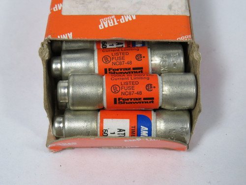 Ferraz Shawmut ATQR1-1/8 Time Delay Fuse 1-1/8A 600V 10-Pack ! NEW !