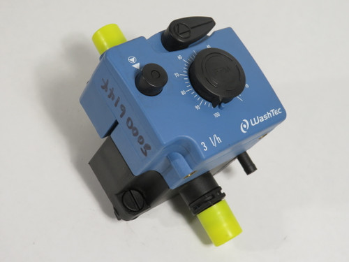 WashTec 263349 Pneumatic Dosing Pump 3L/h 6bar 240msec MARKER ON ITEM USED