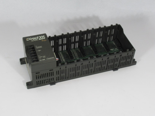 PLC Direct D2-06B Logic 205 6Slot I/O Base NO TERMINAL COVER USED