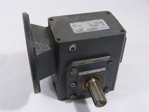 Morse Right Angled Gear Reducer 20:1 Ratio 812in-lb 1.33HP@1750RPM USED