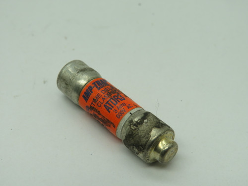 Gould ATDR3 Time Delay Fuse 3Amp 600VAC USED
