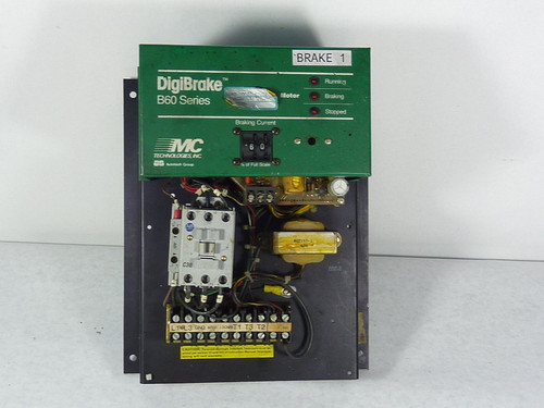 MC Tech B60-0D020-E0001 Digibrake B60 Series 230-460VAC 20A USED