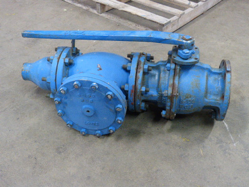 FNW Valve Co 601-150 WCB Ball Valve 6" 316 CTFE USED
