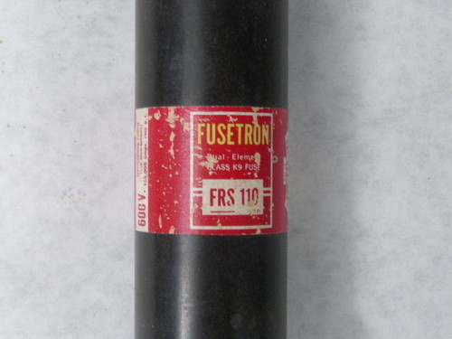 Fusetron FRS-110 Time Delay Fuse 110A 600V USED