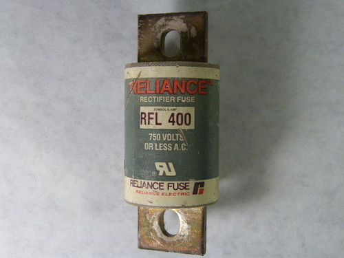 Reliance Electric RFL-400 Rectifier Fuse 400A 750V USED