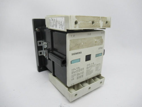 Siemens 3TF5022-0AP0 Power Contactor 230VAC@50Hz Coil 3P *COS Wear* USED