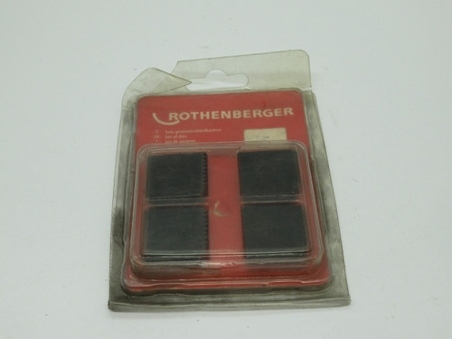 Rothenberger 070946X SC Cutting Jaws NPT 2" 4 Piece Threading Dies *DMG PKG* NEW