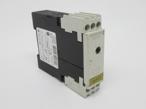 Siemens 3RP1574-1NQ30 Timing Relay 1-20s 24VAC/DC 100-127VAC 50/60Hz USED