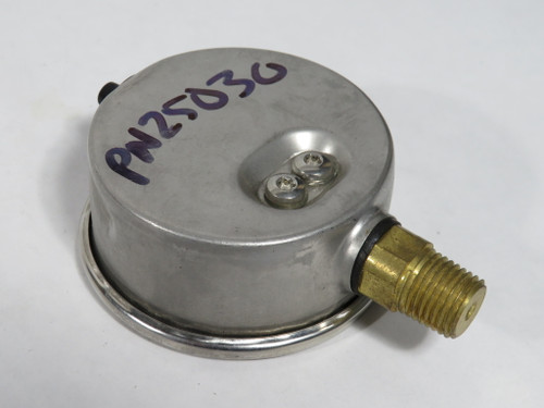 Accutek PG-160SG25 Liquid-Filled Pressure Gauge 0-160psi 2-1/2"D 1/4"NPT USED