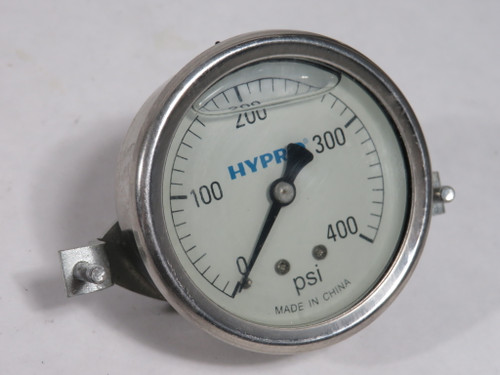 Hypro WGG400C Liquid-Filled Gauge 0-400psi 2-1/2"D 1/4" NPT SHELF WEAR NEW