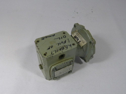 Boston Gear F710-10-B4-G Gear Reducer 10:1 Ratio 123lb-in 0.37HP USED